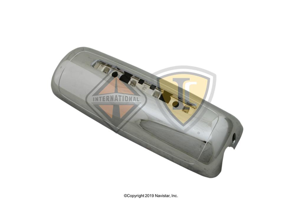 2595622C1, Navistar International, COVER, BACK MIRRIOR CHROME WITH CB RADIO RADIO RIGHT HAND - part number 2595622C1