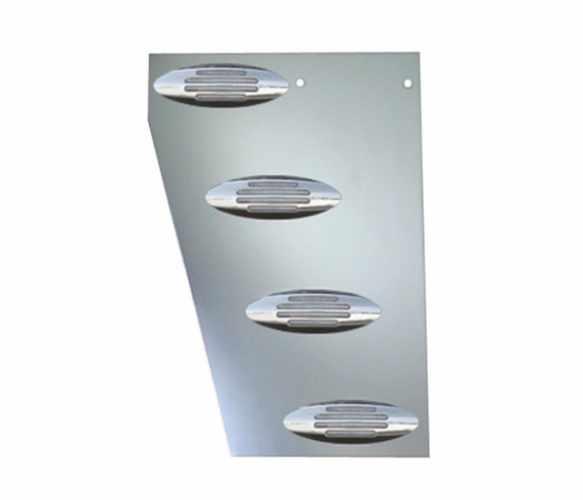 TP-1306LFC, Trux Accessories, COWL PANEL W 8 CLEAR LED - TP-1306LFC