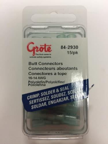 84-2930, Grote Industries Co., CRMP&SOLDER BUTT 16-14GA 15P - 84-2930