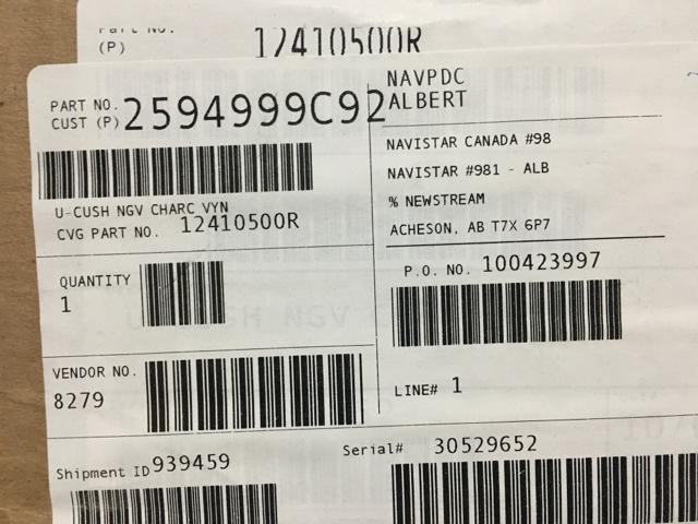 2594999C92, Navistar International, CUSHION ASSY, SEAT - part number 2594999C92