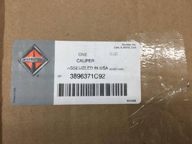 3896371C92, Navistar International, CYLINDER, BRAKE CALIPER - part number 3896371C92