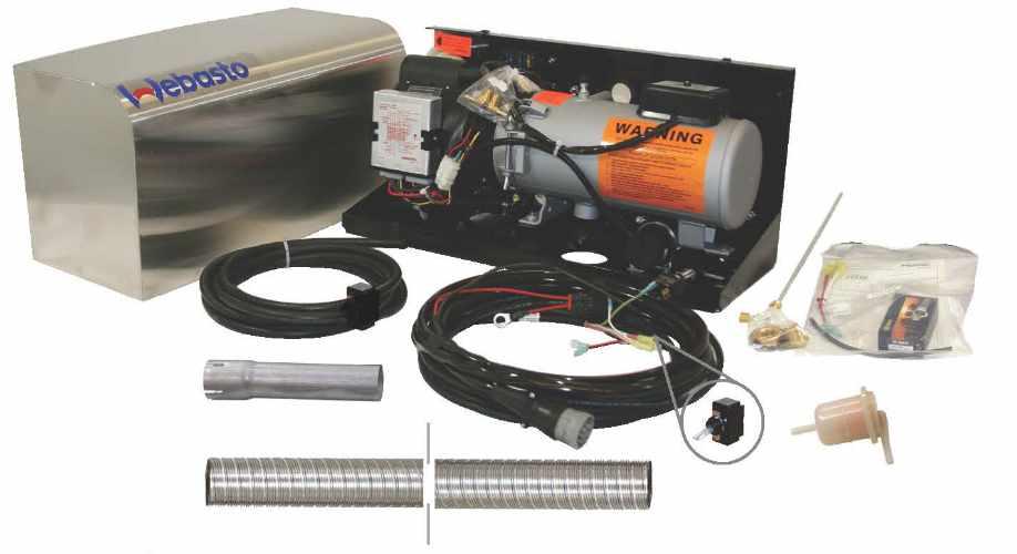 WEB920274, Webasto, DBW 2010 Diesel Complete Heater Enclosure Box Kit - WEB920274