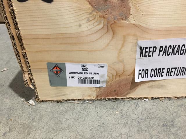 2612800C91, Navistar International, DOC, ATD INLET TO FLANGE - part number 2612800C91