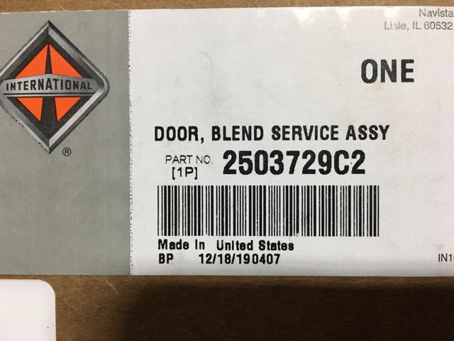 2503729C2, Navistar International, DOOR, HEATER-A/C - part number 2503729C2