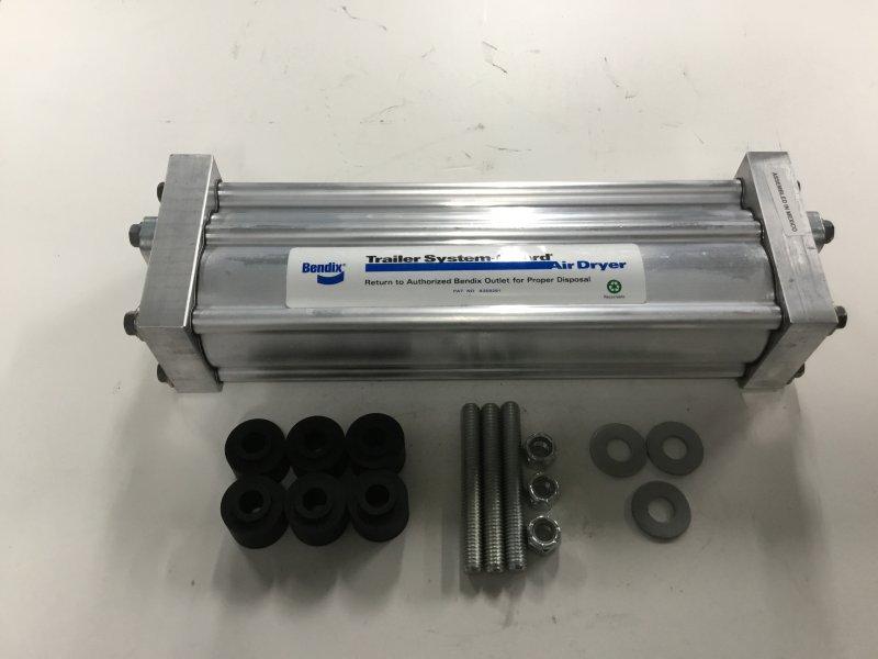 BX800765, Bendix, AIR DRIER, BRAKE, TRAILER SYSTEM-GUARD, ALL SUPPLY AND CONTROL PORTS 1/4 NPT, REMOVES BOTH MOISTURE AND SOLID CONTAMIN - part number BX800765