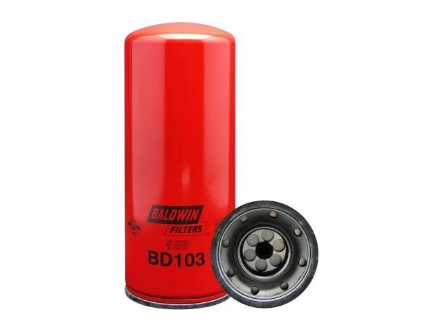 BD103, Baldwin Filters, DUAL-FLOW LUBE SPIN-ON - BD103