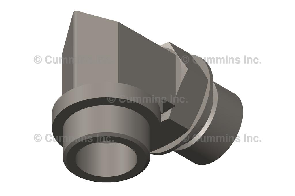 5318058, Cummins, Engine Components, ELBOW, MALE ADAPTER - part number 5318058