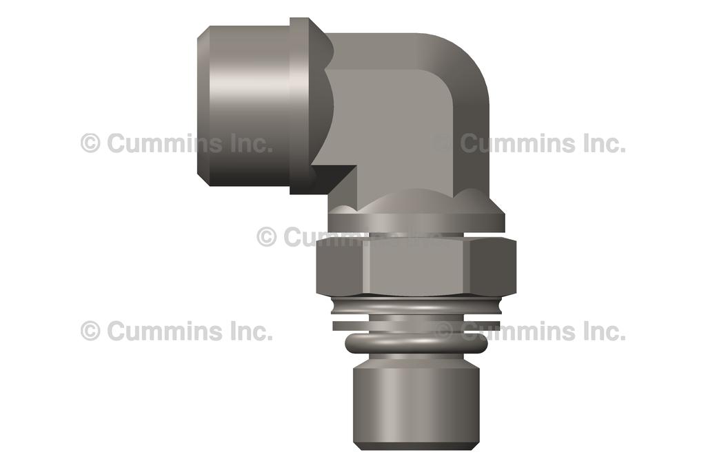 4952179, Cummins, ELBOW, MALE UNION - part number 4952179