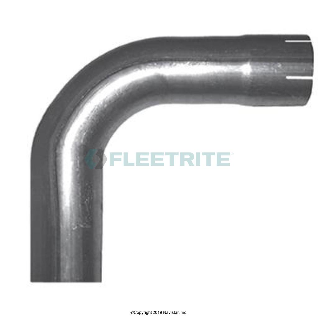 FLT89105A, Fleetrite, ELBOW, PIPE, EXHAUST, 4 IN. X 10 IN, 90-DEG, ALUMINIZED - FLT89105A