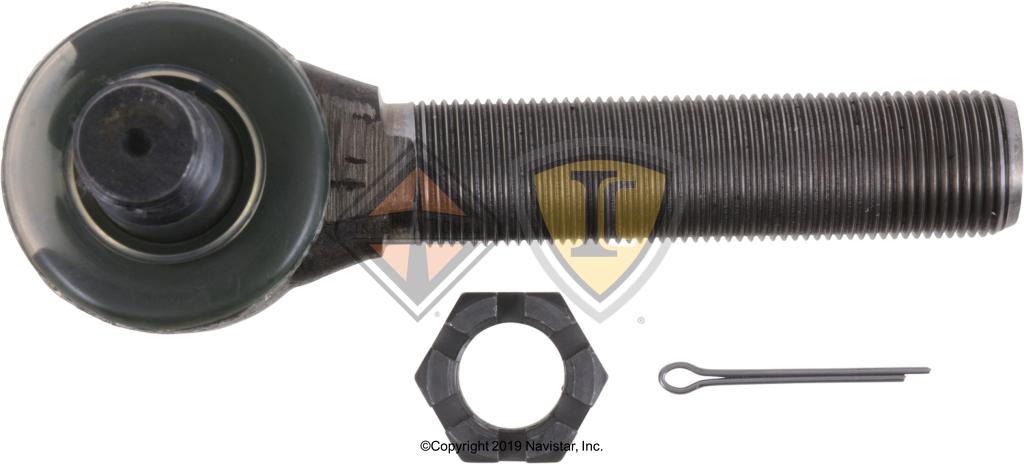 DS817019, Eaton Differential Parts, TIE ROD END, RIGHT, FRONT STEER AXLE, STRAIGHT, RH, 1. 125 IN. X 12 THREAD, 1.064 THREAD LENGTH - part number DS817019