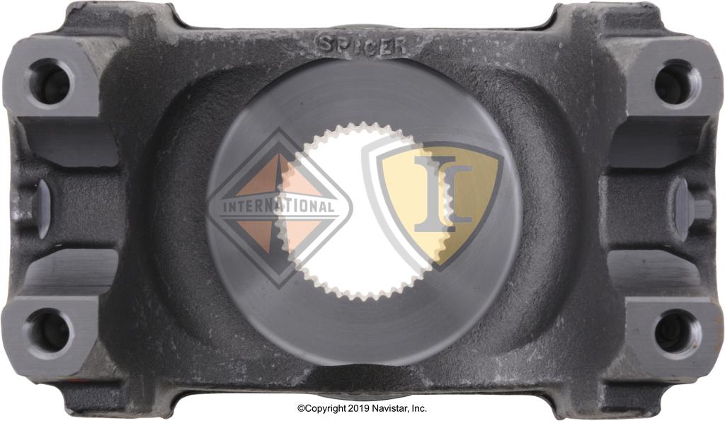DS65445711X, Spicer U-Joints & Center Bearings, Differential End Yoke, 1810 Series, 44 Spline Count, HR Yoke Style - part number DS65445711X
