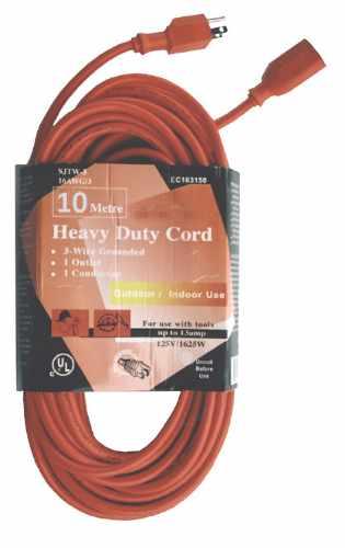 EC163100, G. Hjukstrom, EXTENSION CORD, 10M 1OUTLET - EC163100