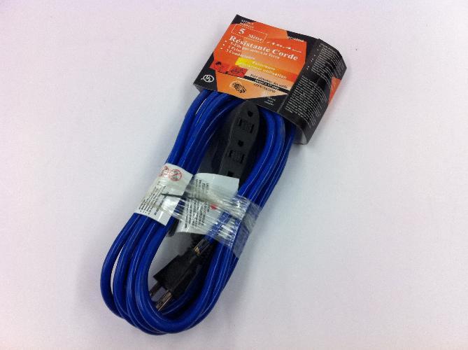 EC163050, G. Hjukstrom, EXTENSION CORD, 5M 1OUTLET - EC163050