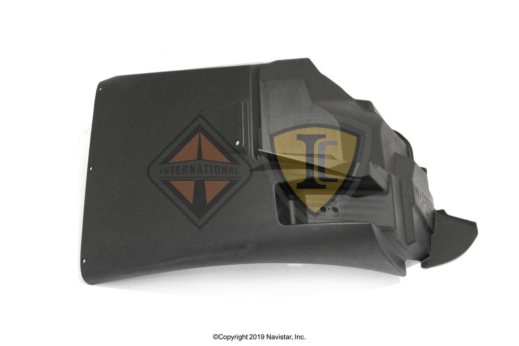 3566719C4, Navistar International, EXTENSION FR FENDER R ASSEMBLY W/HOLES FOR MUD FLAP - part number 3566719C4
