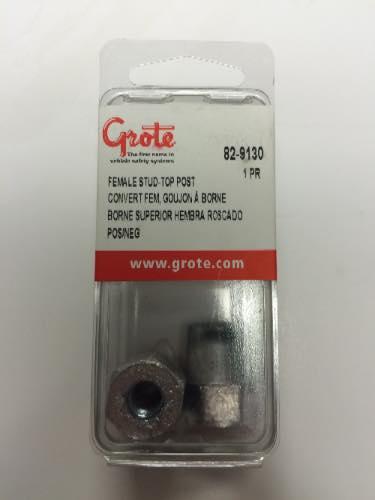 82-9130, Grote Industries Co., FEMALE STUD, TOP POST, PAIR - 82-9130