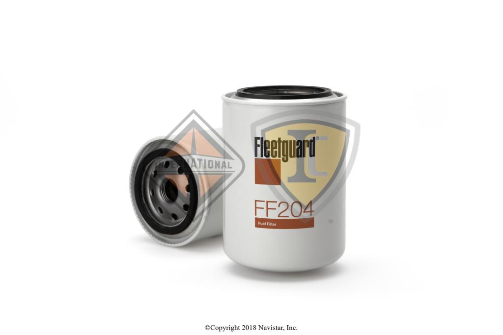 FF204, Fleetguard, FUEL FILTER, SPIN-ON - FF204