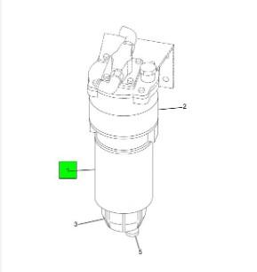 1695332C91, Navistar International, FILTER, FUEL/WATER SEPERATOR - 1695332C91