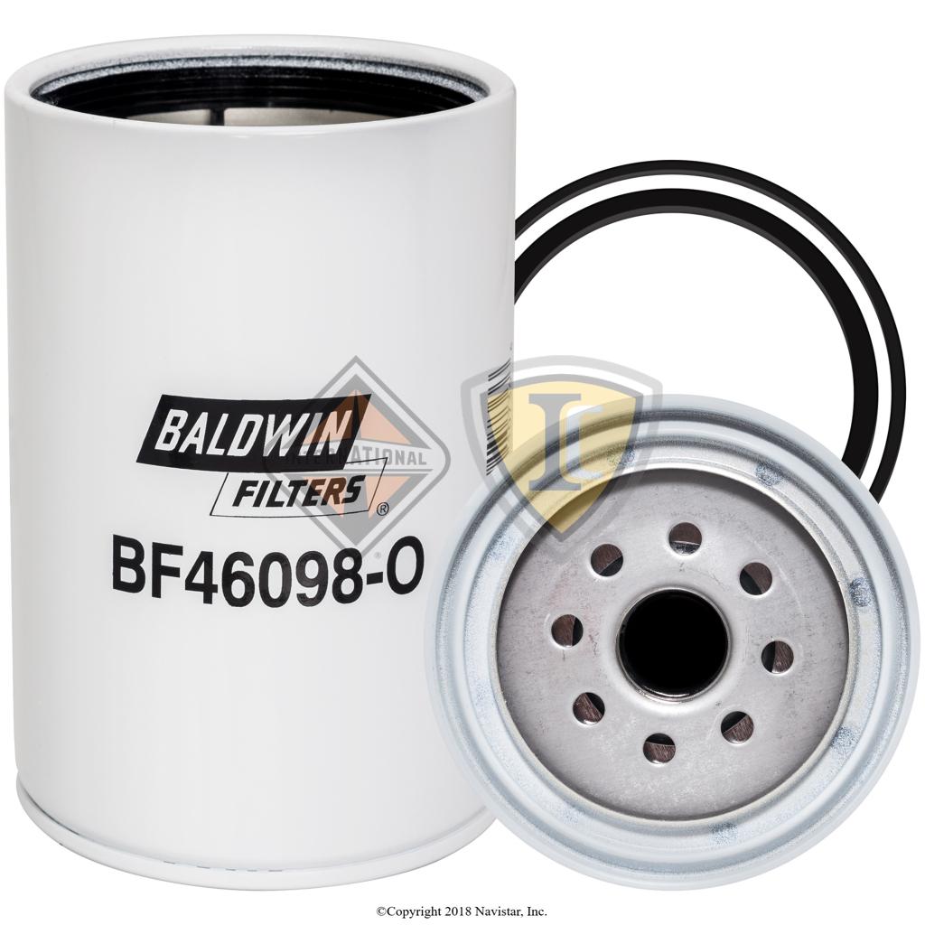 BALBF46098O, Baldwin Filters, FUEL FILTER, FUEL/WATER SEPARATOR, SPIN-ON W/OPEN END FOR BOWL - BALBF46098O