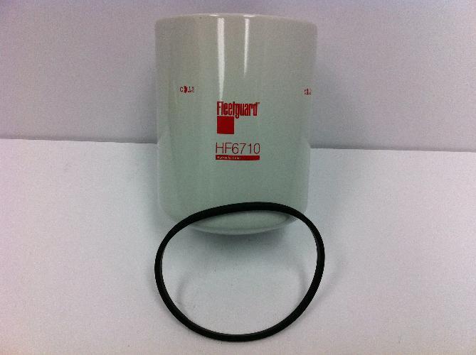 HF6710, Fleetguard, HYD FILTER, CELLULOSE, 6.63 ELEMENT LNG, PETROLEUM BASE FLUID COMPATIBILITY - part number HF6710