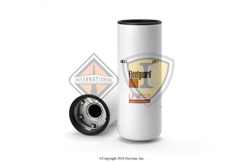 LF9018, Fleetguard, OIL FILTER, 4.7 DIA, 13.0 LENGTH, M95 X 2.5-7H THREAD SIZE - LF9018