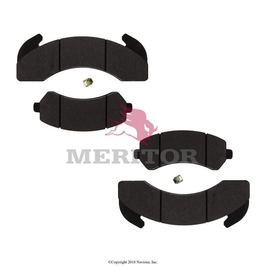 MD225, Meritor - Brake Shoes & Pads, FITS BENDIX BRAKE PADS - MD225