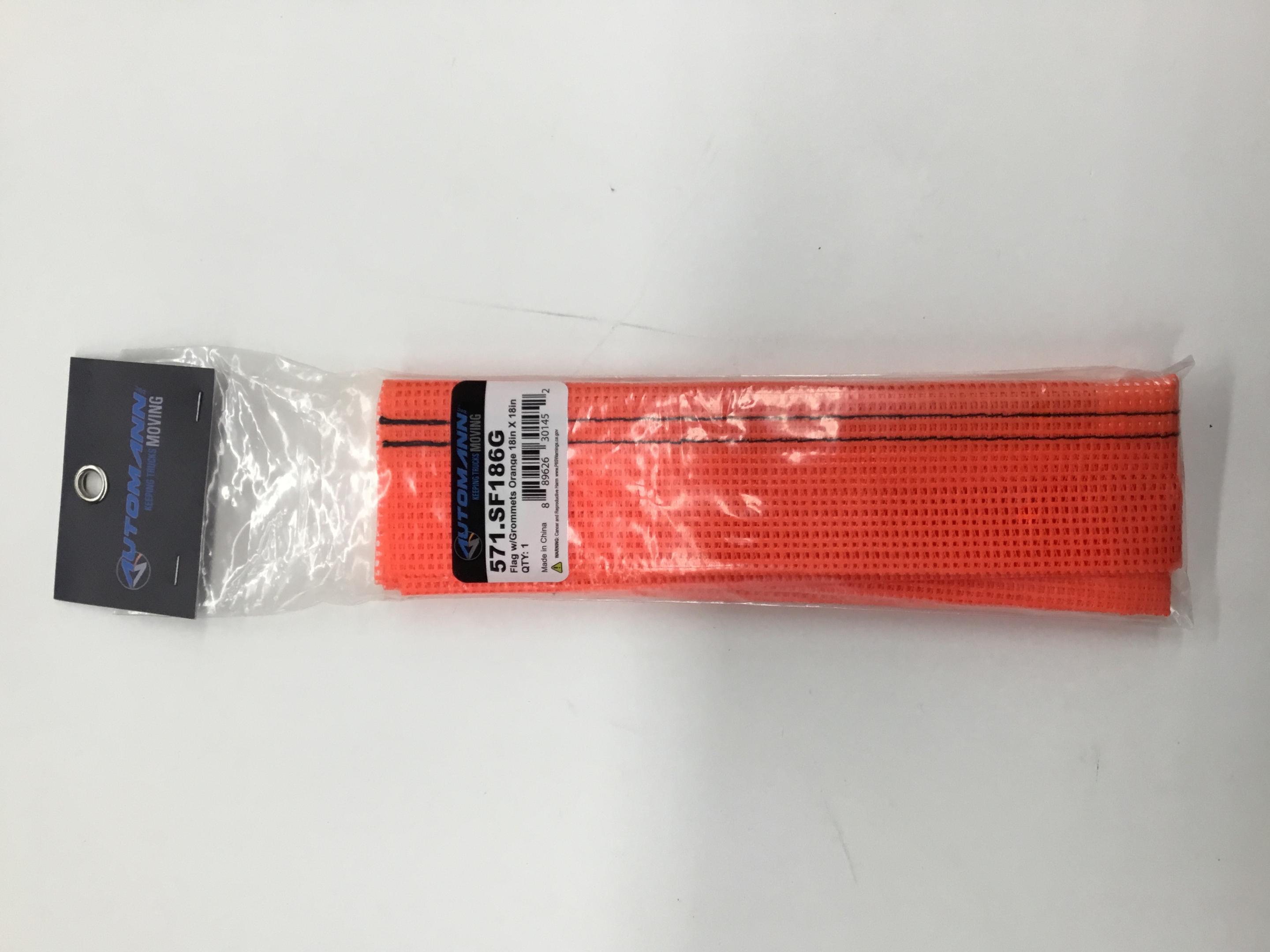 571.SF186G, Automann, FLAG W/GROMMETS ORANGE 18IN - part number 571.SF186G
