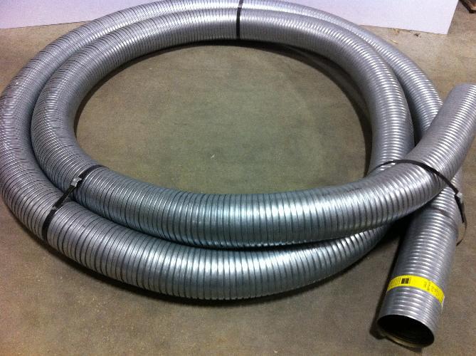 ZFS89714K, Nelson Global Products, FLEX PIPE 4" GALV, PER FOOT - ZFS89714K