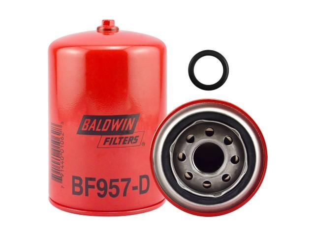 BF957-D, Baldwin Filters, FUEL SPIN-ON WITH DRAIN - BF957-D