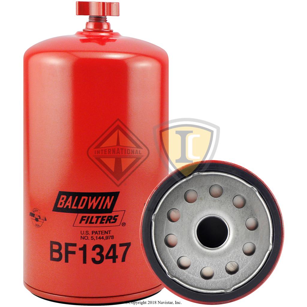 BALBF1347, Baldwin Filters, Filters, FUEL/WATER SEPARATOR SPIN-ON WITH DRAIN - BALBF1347