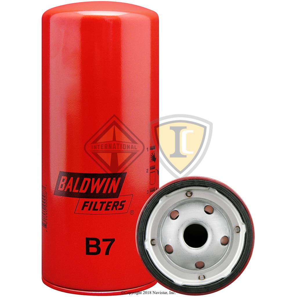 B7, Baldwin Filters, Filters, FULL-FLOW LUBE SPIN-ON - B7