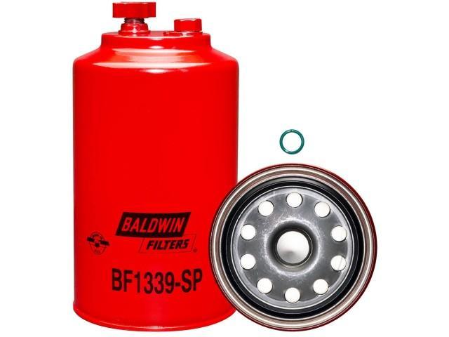 BF1339-SP, Baldwin Filters, FWS SPIN-ON WITH DRAIN AND S - BF1339-SP