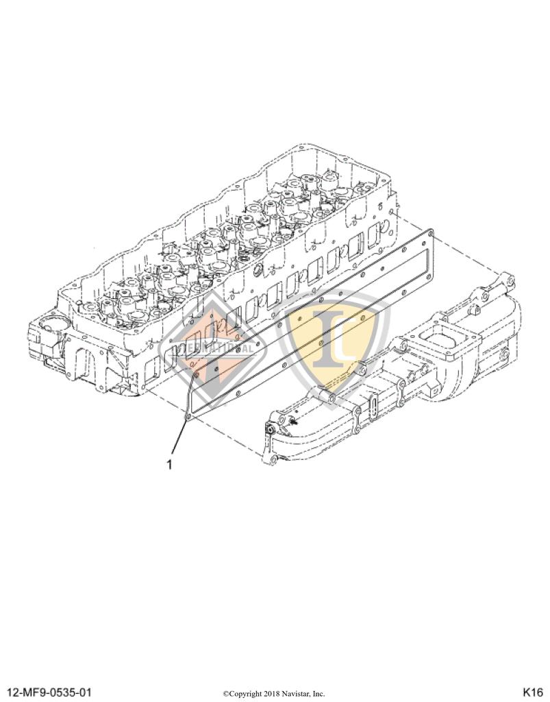 1842033C1, Navistar International, GASKET - 1842033C1