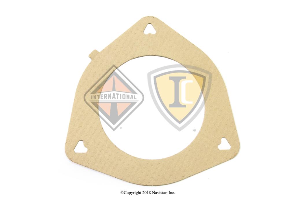 2593998C1, Navistar International, GASKET, EXHAUST PIPE FLANGE, 3 BOLT W/ 4 IN. PIPE - 2593998C1