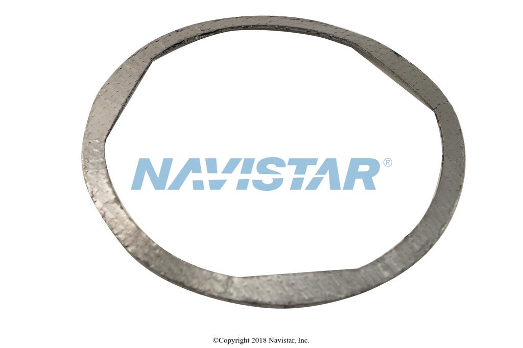 3846392C1, Navistar International, GASKET, EXHAUST PIPE FLANGE, FLANGE, PIPE TO MANIFOLD, REAR, 4 IN. - part number 3846392C1