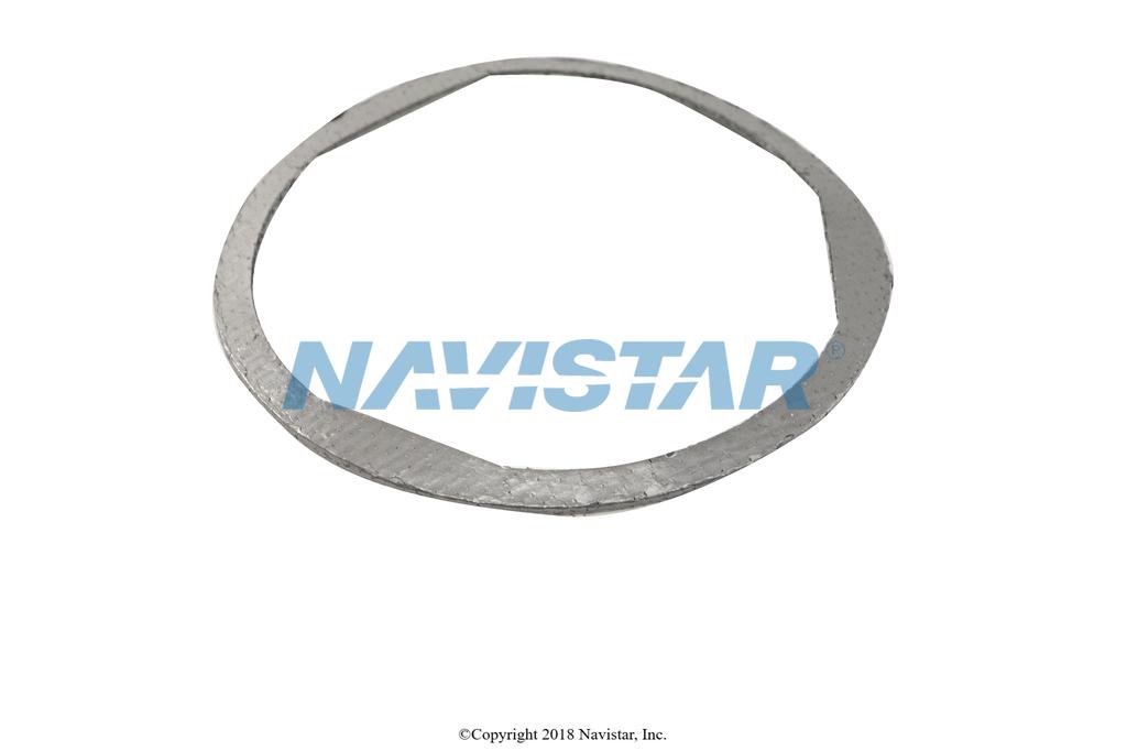 3846392C1, Navistar International, GASKET, EXHAUST PIPE FLANGE, FLANGE, PIPE TO MANIFOLD, REAR, 4 IN. - part number 3846392C1