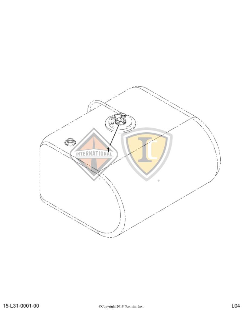 464751C3, Navistar International, GASKET - part number 464751C3