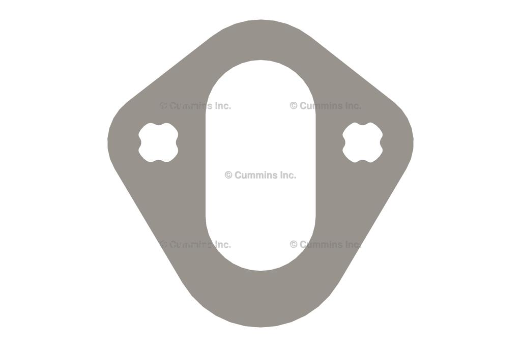 3939258, Cummins, Engine Components, GASKET, COVER PLATE - part number 3939258
