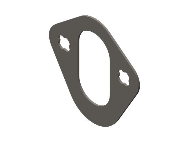 3939258, Cummins, Engine Components, GASKET, COVER PLATE - part number 3939258