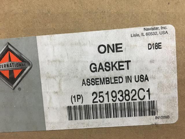 2519382C1, Navistar International, GASKET, CYLINDER HEAD RIGHT - part number 2519382C1