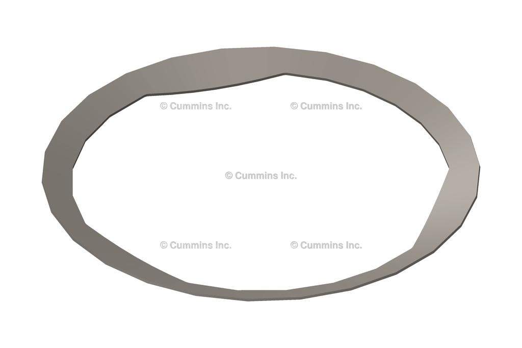 4966447, Cummins, GASKET, EXH OUT CONNECTION - part number 4966447