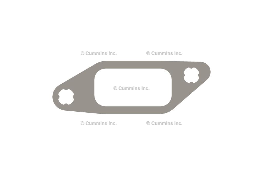 3949562, Cummins, Engine Components, GASKET, FLANGE - part number 3949562