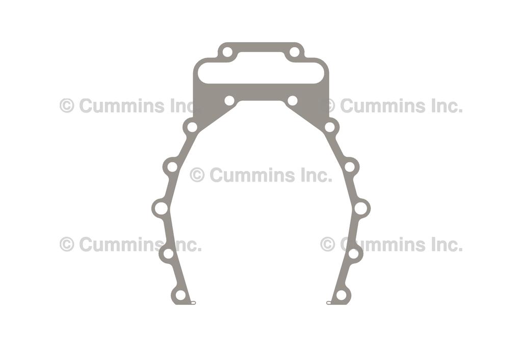 4393176, Cummins, GASKET, FLYWHEEL HOUSING - part number 4393176