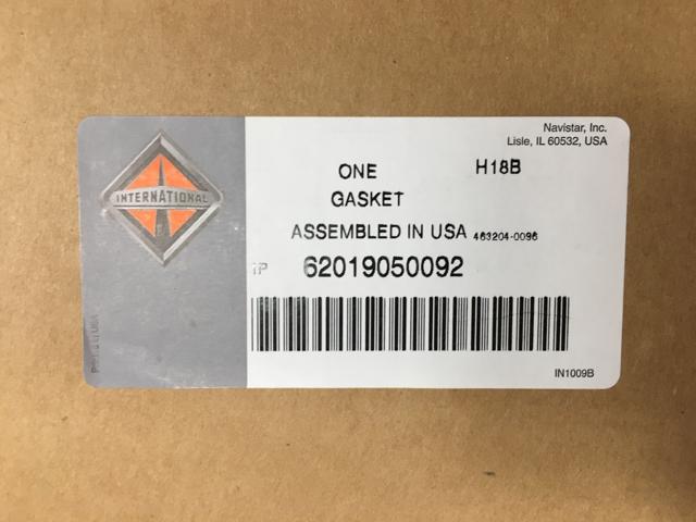 62019050092, Navistar International, GASKET, FRONT COVER - part number 62019050092