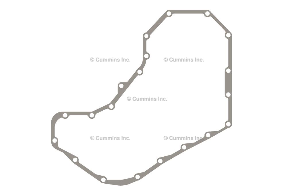 3914385, Cummins, GASKET, GEAR COVER - part number 3914385