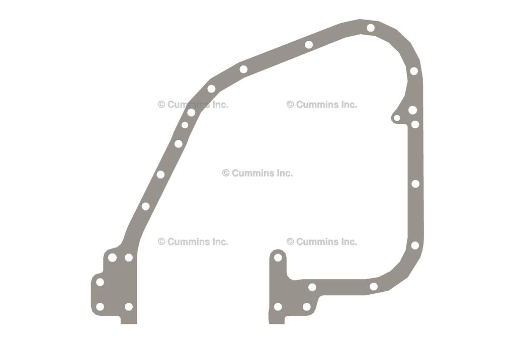 4058949, Cummins, GASKET, GEAR COVER - part number 4058949