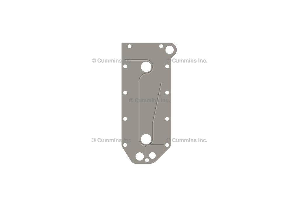 3929011, Cummins, GASKET, LUB OIL CLR COVER - 3929011