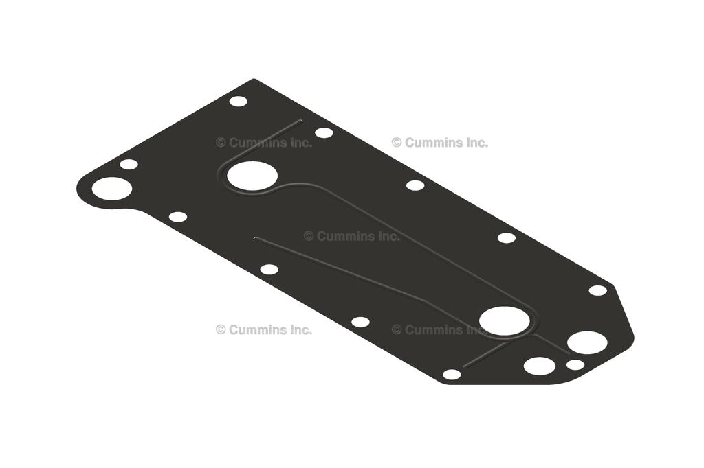 3929011, Cummins, GASKET, LUB OIL CLR COVER - part number 3929011