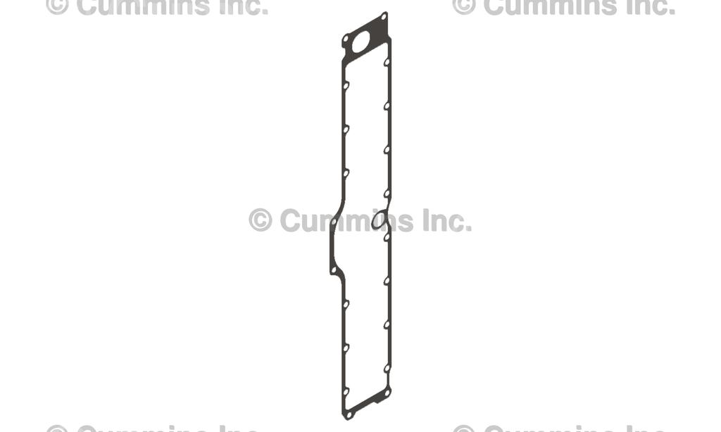 3689755, Cummins, GASKET, LUBE OIL CLR HOUSING - part number 3689755