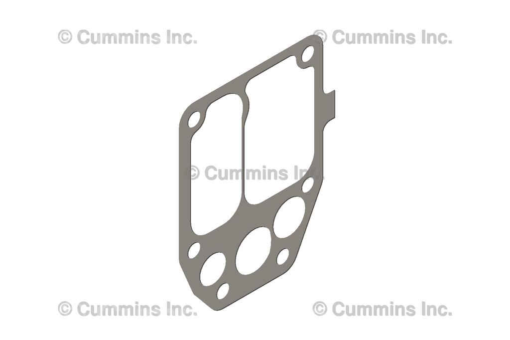 3066298, Cummins, Engine Components, GASKET, OIL COOLER SUPPORT - part number 3066298