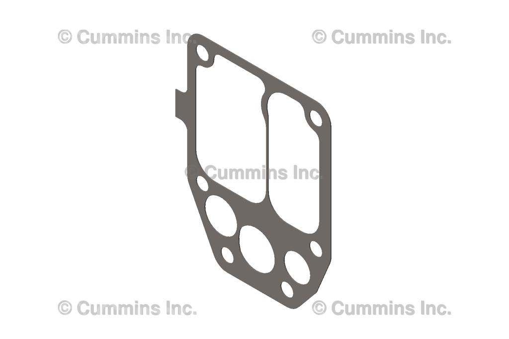 3066298, Cummins, Engine Components, GASKET, OIL COOLER SUPPORT - part number 3066298